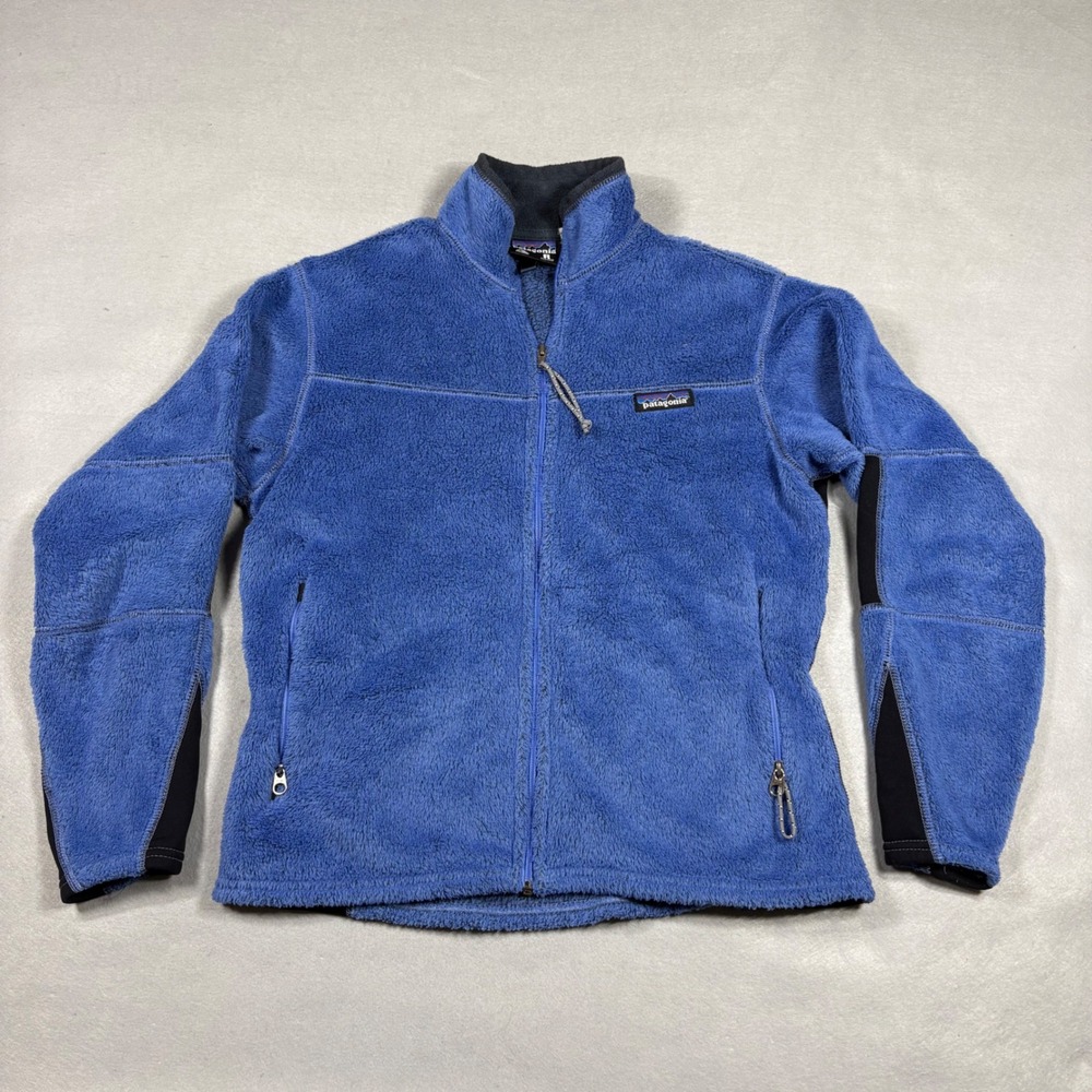 Patagonia R2 Regulator Polartec Fleece Jacket Blue Womens Small 25143 USA Made